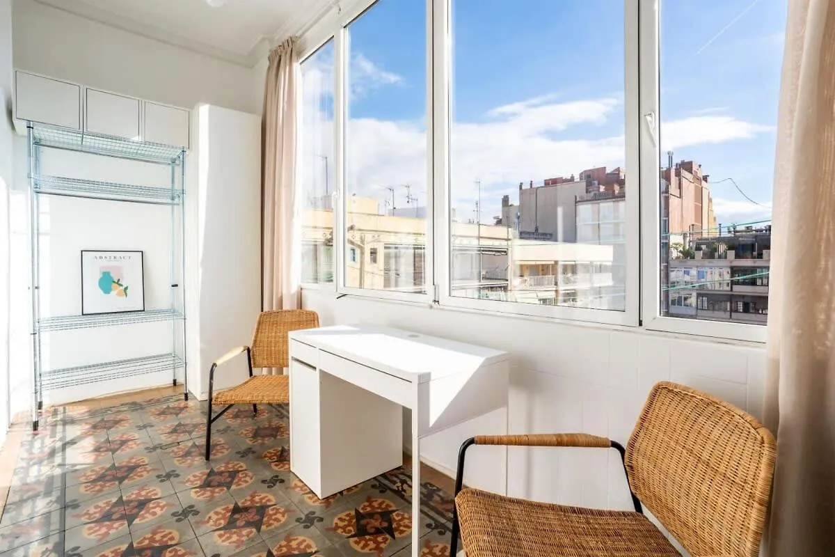Gran Via Historic Catalan 4Bd Only For Families Or Business Groups Apartment Barcelona